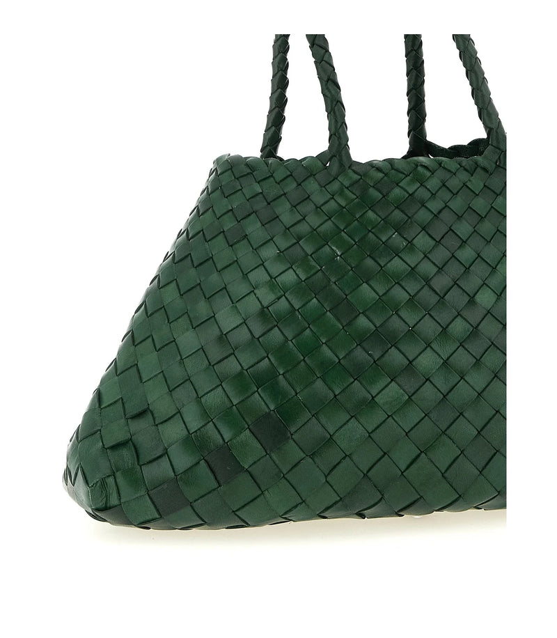 Dragon Diffusion Shopper Bag in green, Calfskin Leather — view 3
