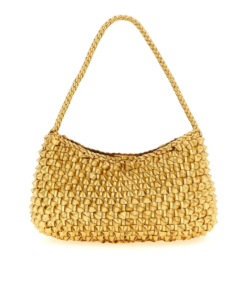 Dragon Diffusion Shoulder Bag in gold, Cow Leather