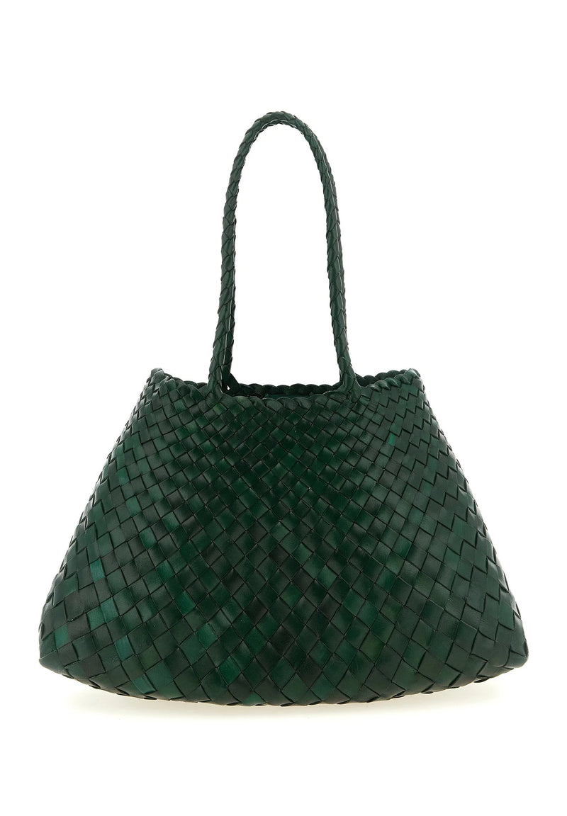 Dragon Diffusion Shoulder Bag in green, Calfskin Leather