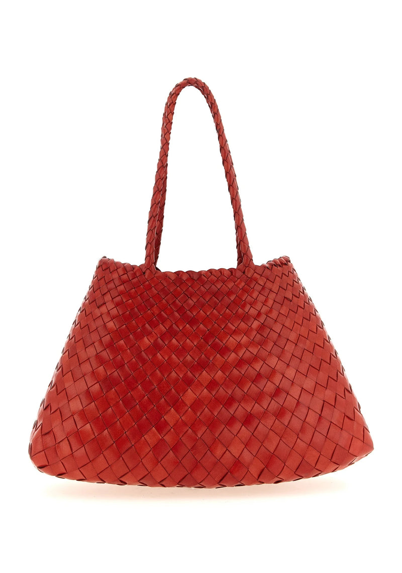 Dragon Diffusion Shoulder Bag in red, Calfskin Leather