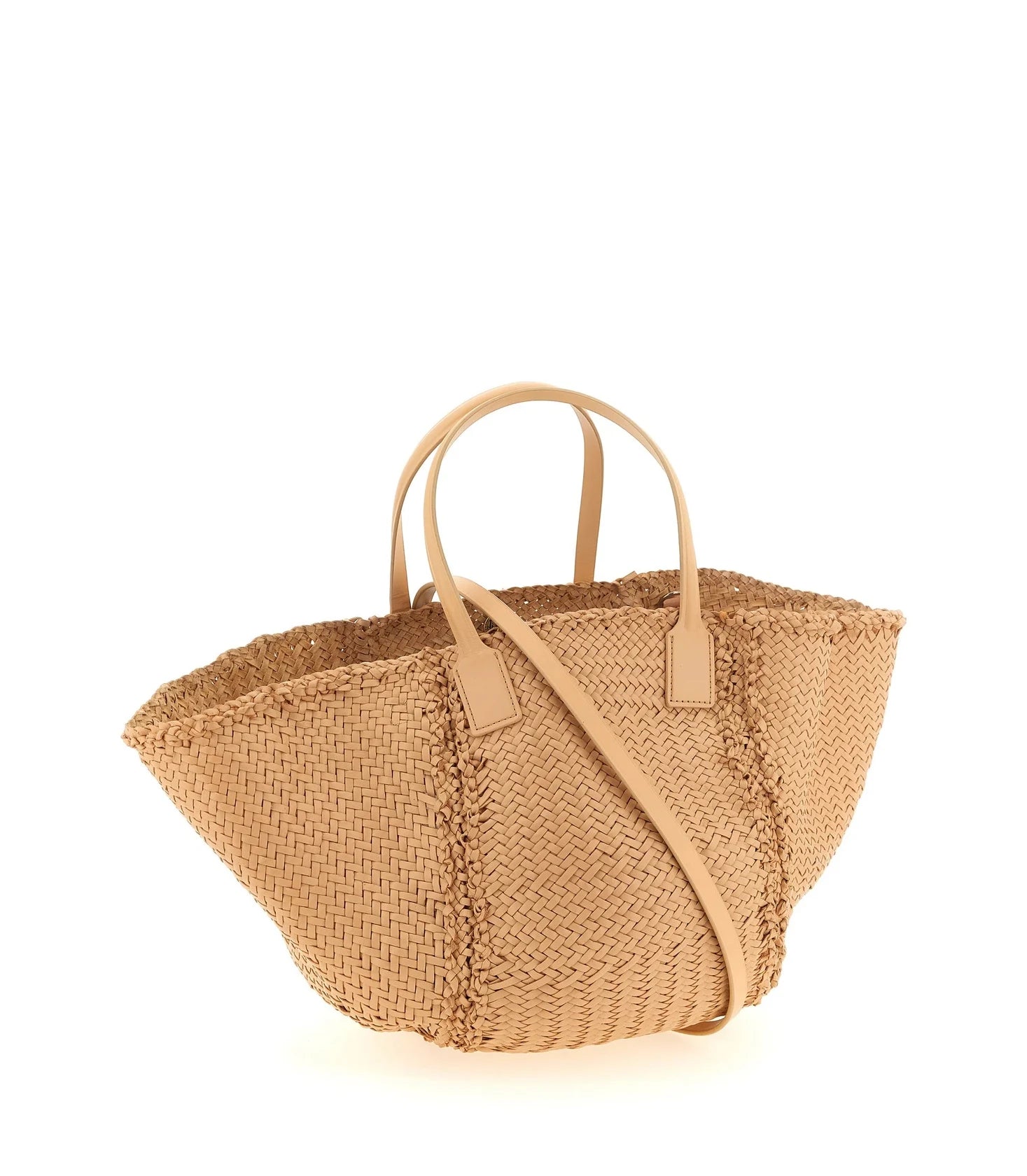 Dragon Diffusion Tote Bag in beige, Calf Leather — view 2