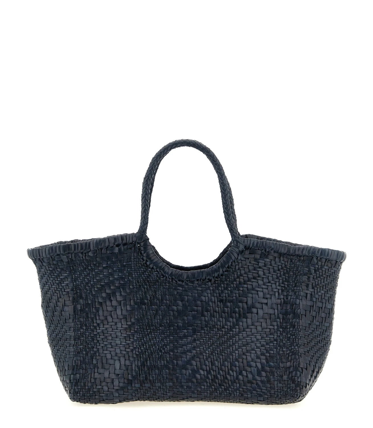Dragon Diffusion Tote Bag in blue, Calfskin Leather