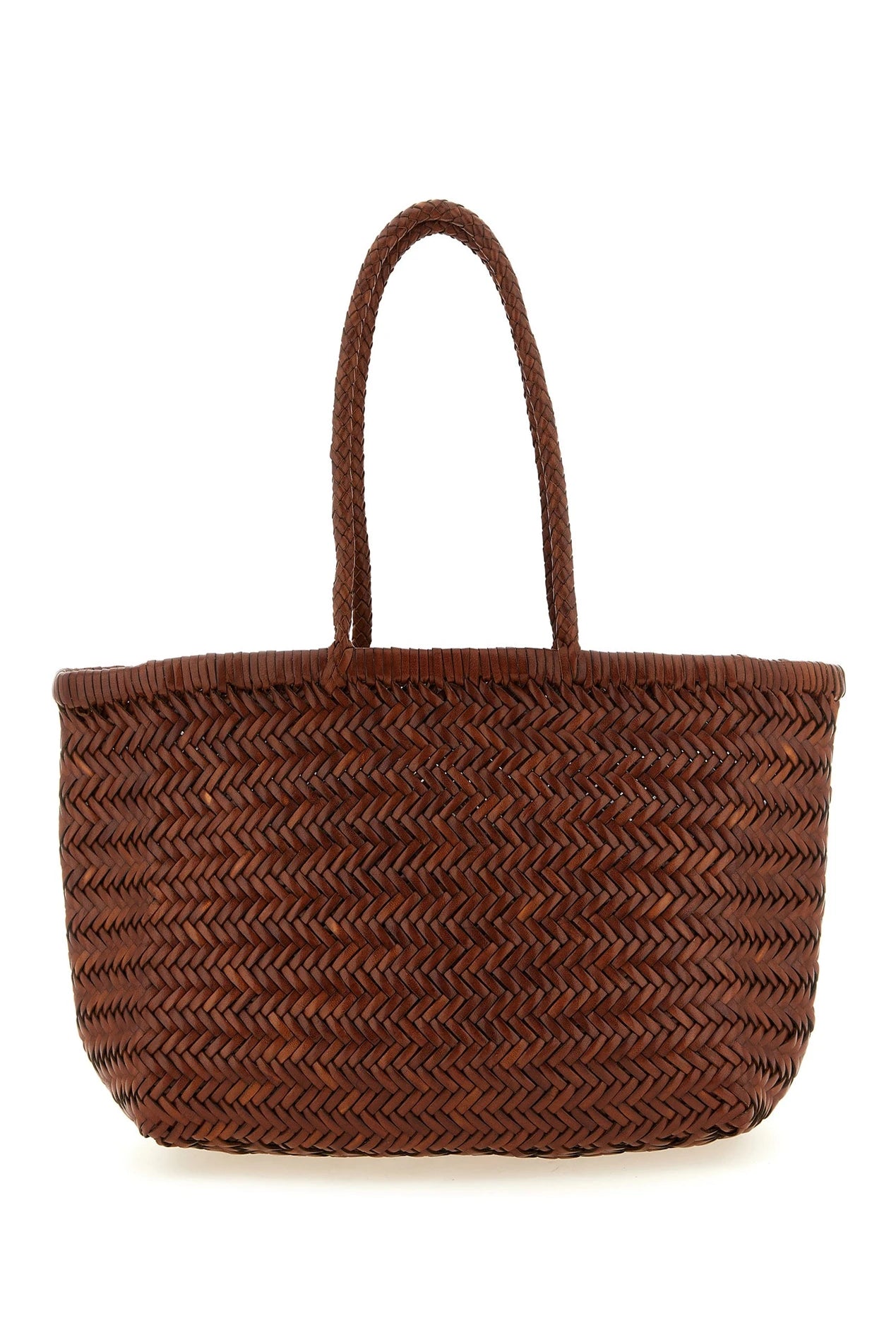 Dragon Diffusion Tote Bag in brown, Calfskin Leather