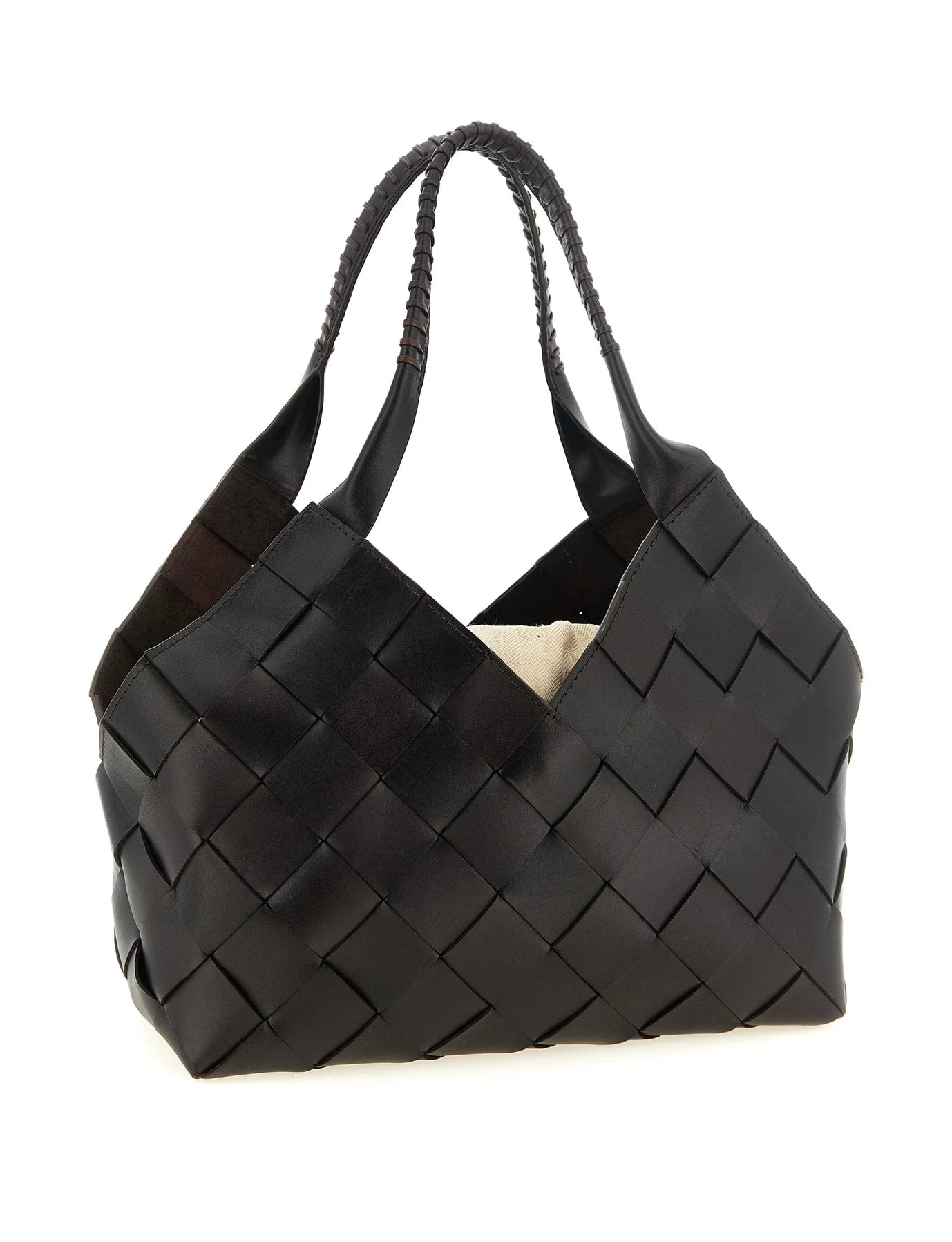 Dragon Diffusion Tote Bag in brown, Calfskin Leather — view 2