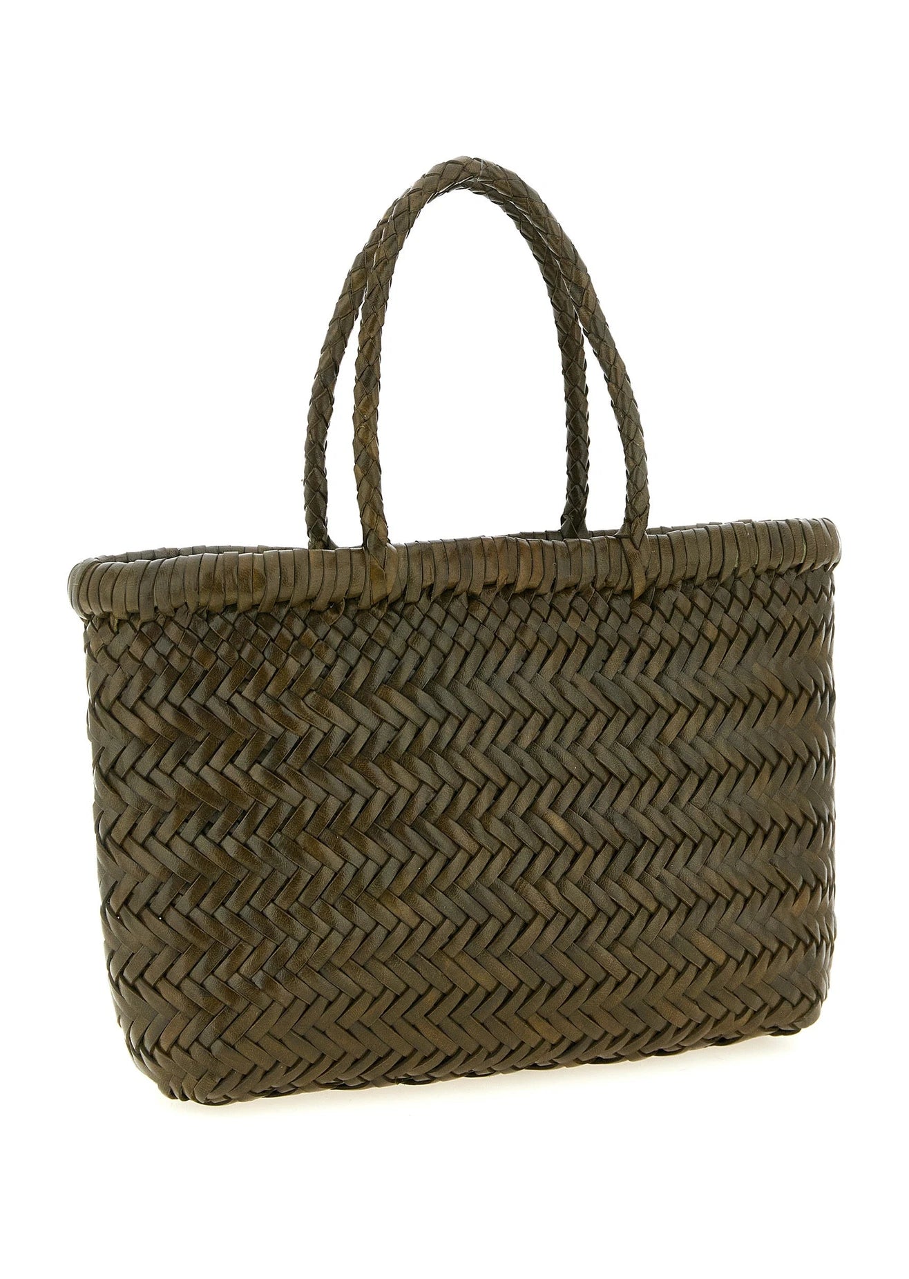 Dragon Diffusion Tote Bag in brown, Calfskin Leather — view 2