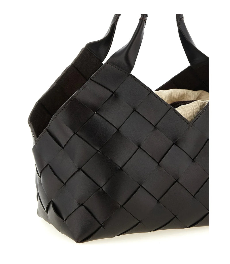 Dragon Diffusion Tote Bag in brown, Calfskin Leather — view 3