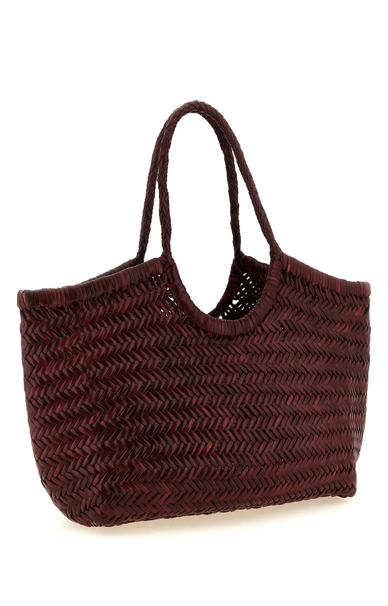Dragon Diffusion Tote Bag in red, Cow Leather — view 2
