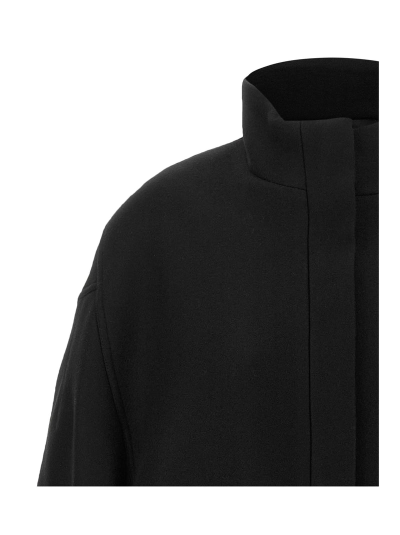 Dries Van Noten Bomber Jacket in black, Wool — view 3