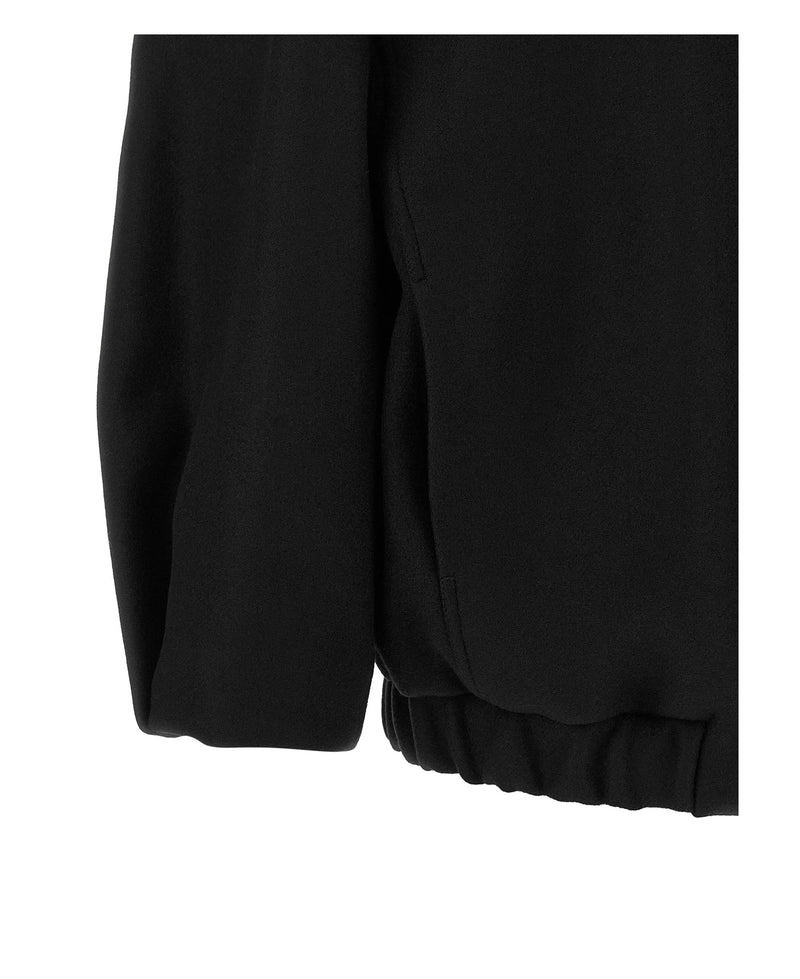 Dries Van Noten Bomber Jacket in black, Wool — view 4