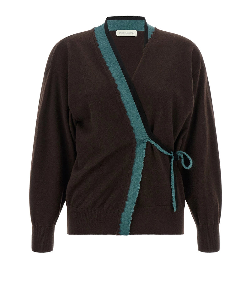 Dries Van Noten Cardigan in brown, Cashmere