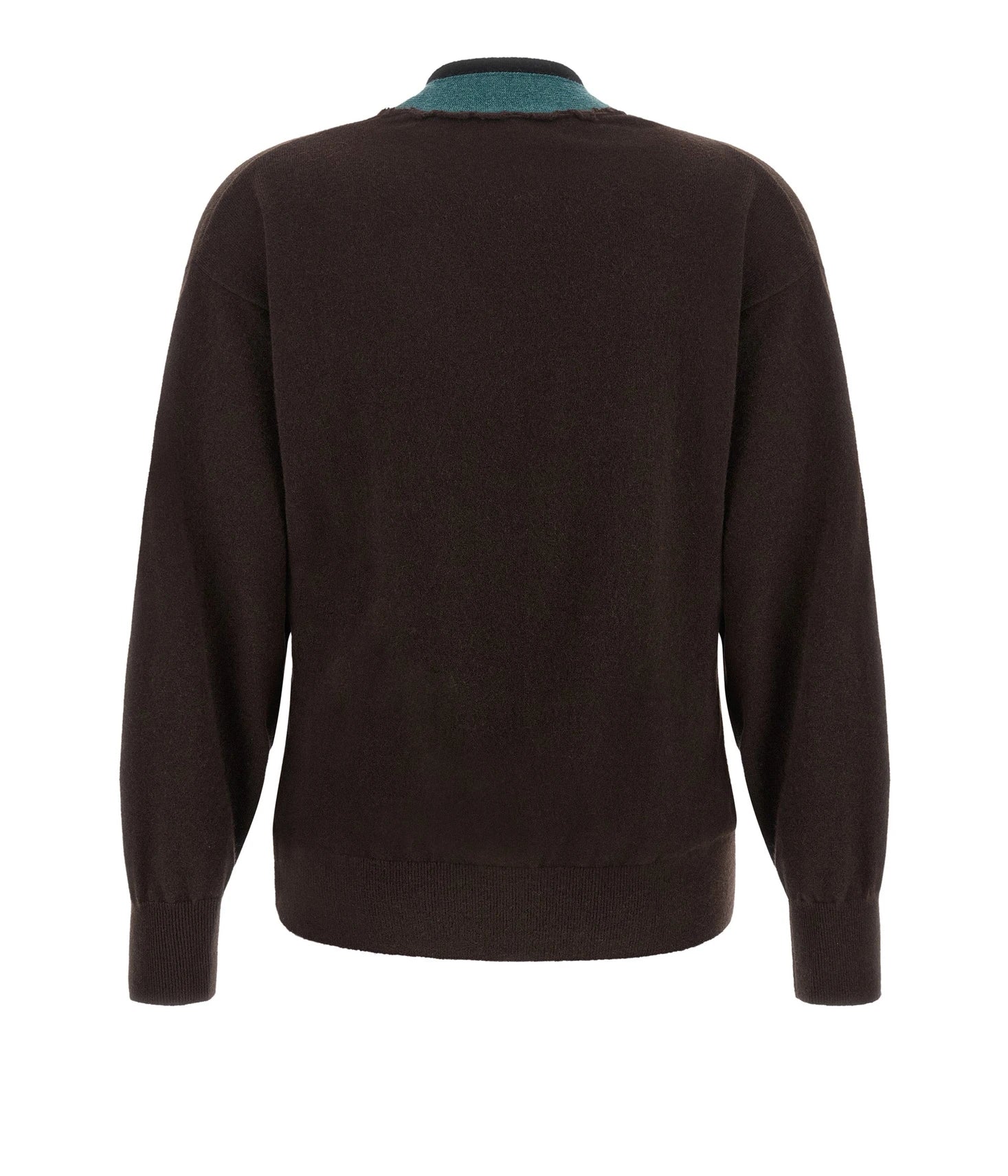 Dries Van Noten Cardigan in brown, Cashmere — view 2