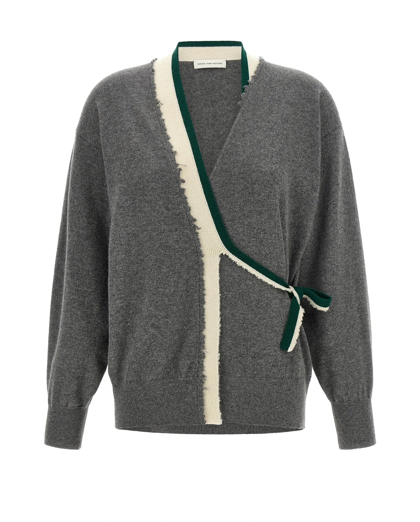 Dries Van Noten Cardigan in gray, Cashmere