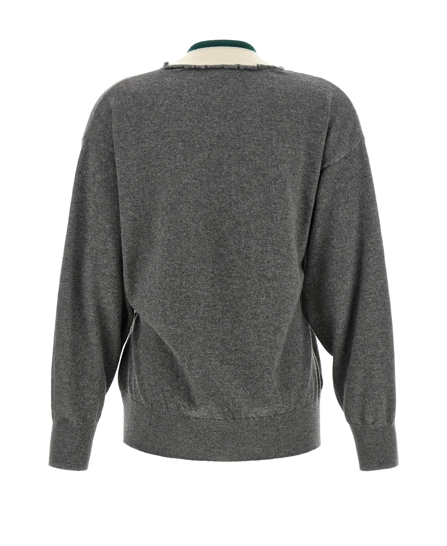 Dries Van Noten Cardigan in gray, Cashmere — view 2