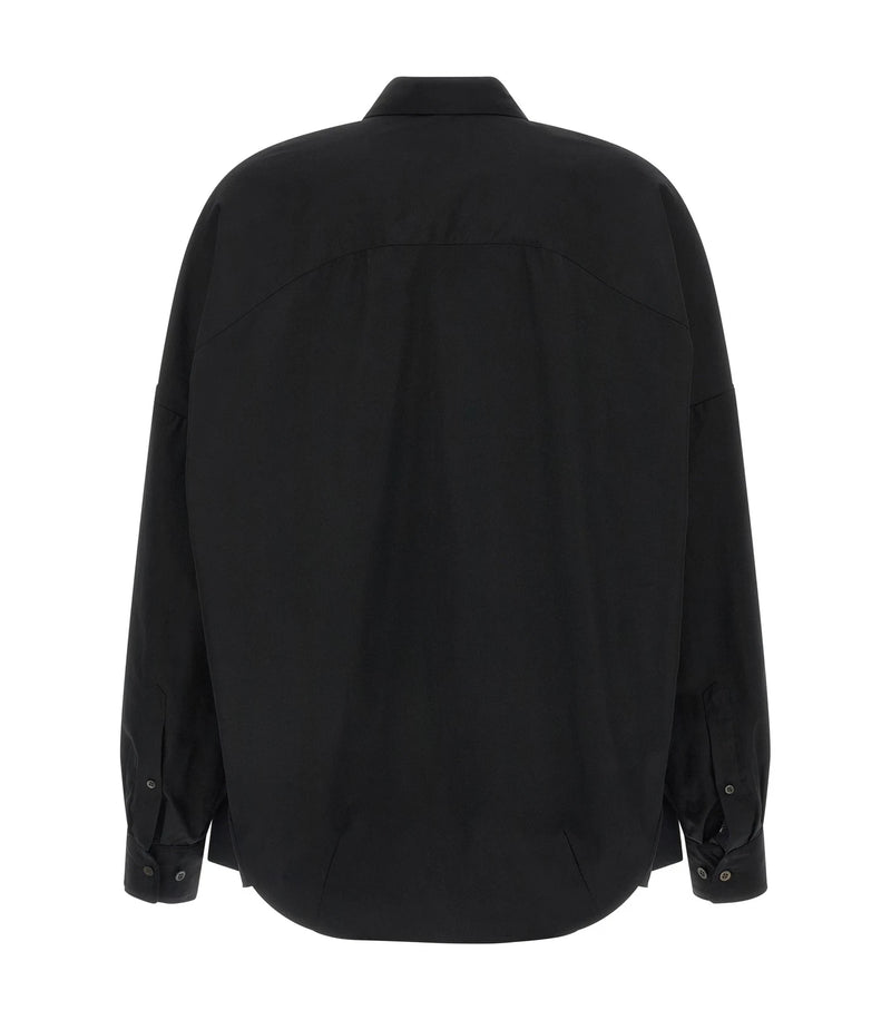 Dries Van Noten Dress Shirt in black, Cotton — view 2