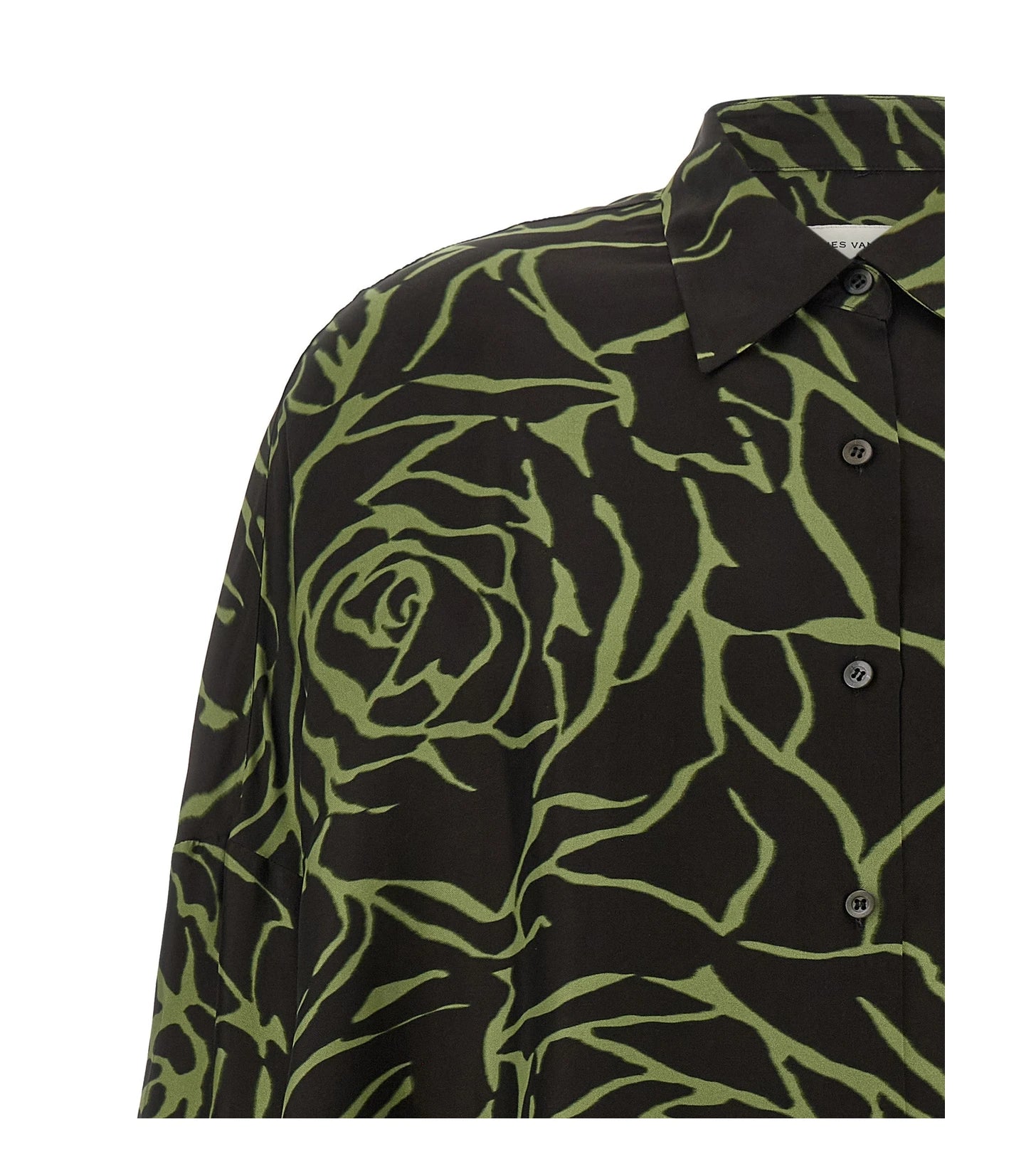 Dries Van Noten Dress Shirt in black, Viscose — view 3