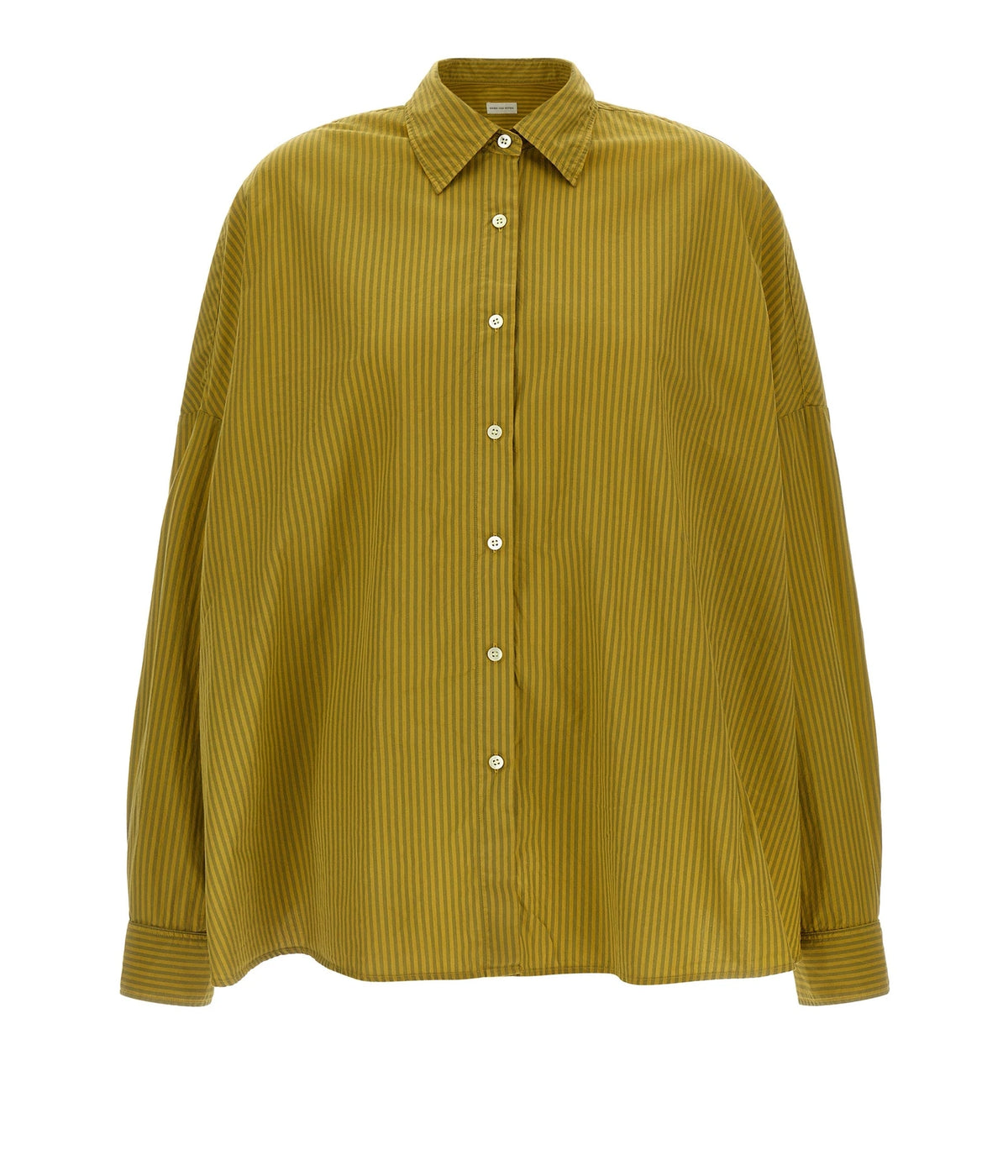 Dries Van Noten Dress Shirt in yellow, Cotton