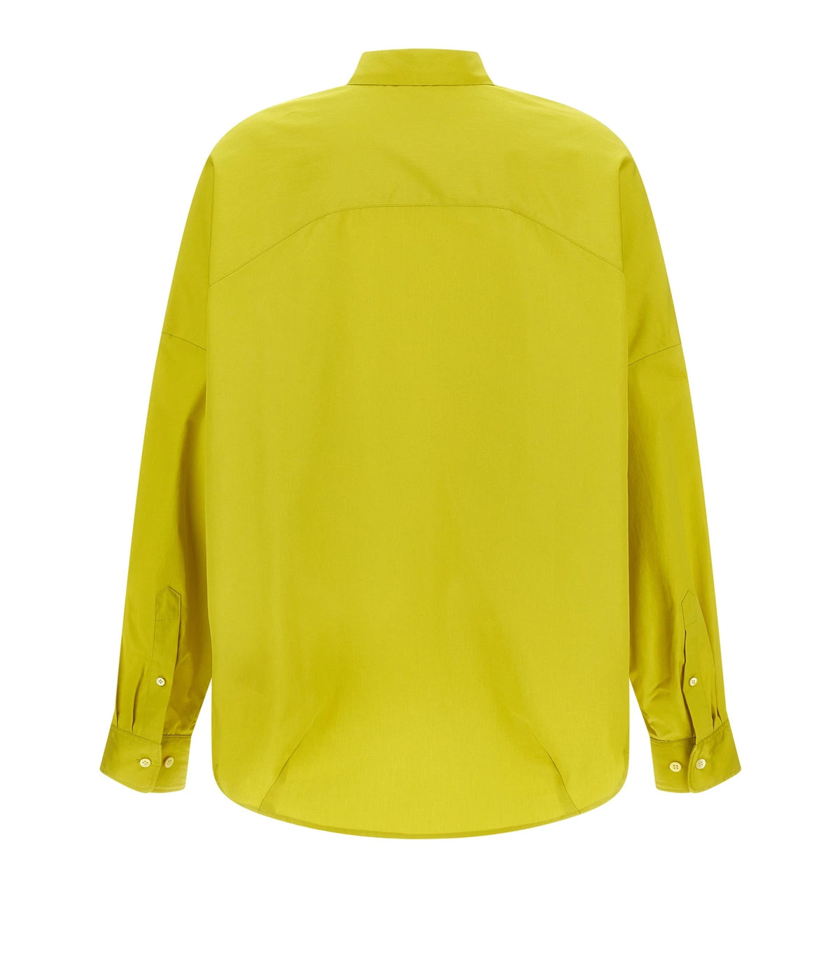 Dries Van Noten Dress Shirt in yellow, Cotton — view 2