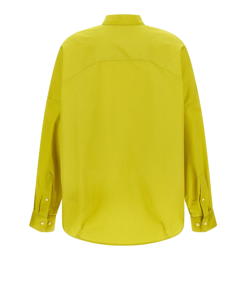Dries Van Noten Dress Shirt in yellow, Cotton — view 2