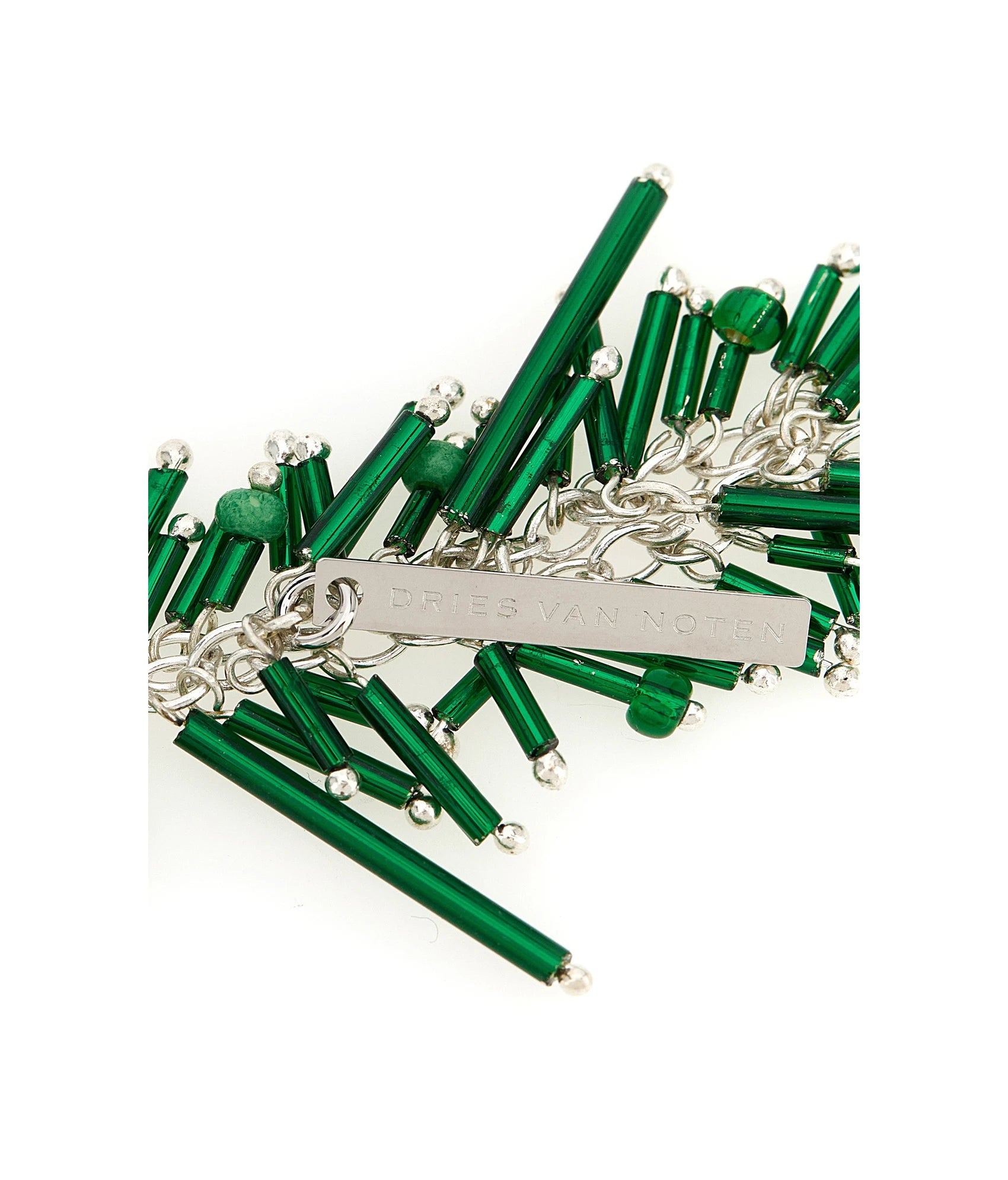 Dries Van Noten Necklace in green, Brass — view 2