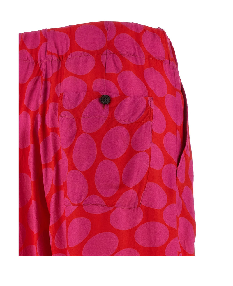 Dries Van Noten Palazzo Pant in pink, Viscose — view 4