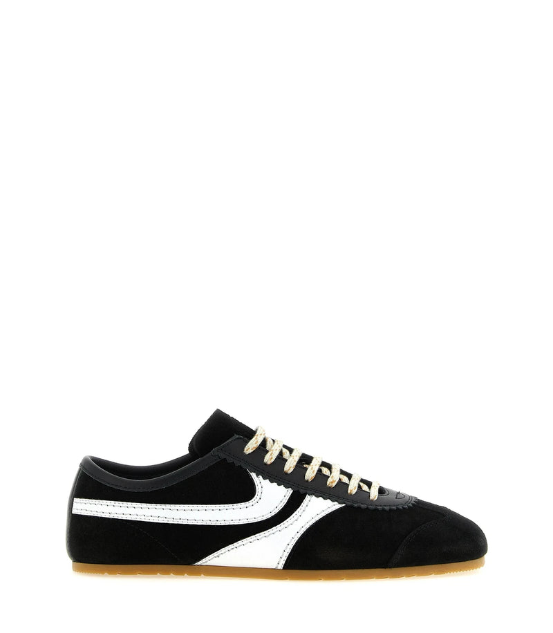 Dries Van Noten Sneakers in black, Calfskin Leather