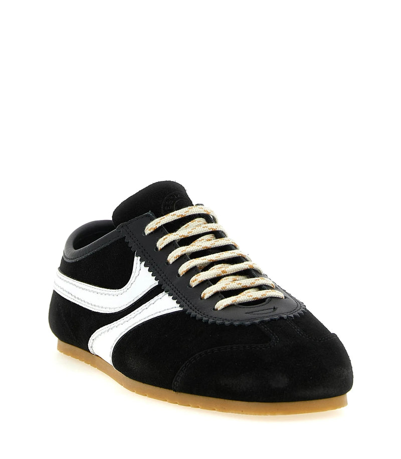 Dries Van Noten Sneakers in black, Calfskin Leather — view 2