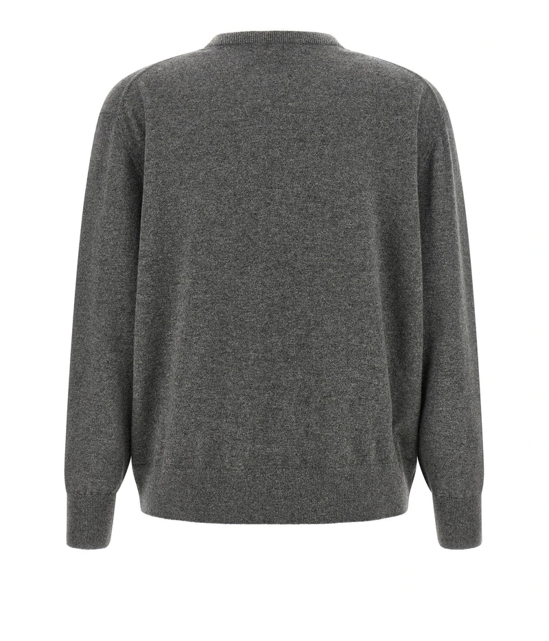 Dries Van Noten Sweater in gray, Cashmere — view 2