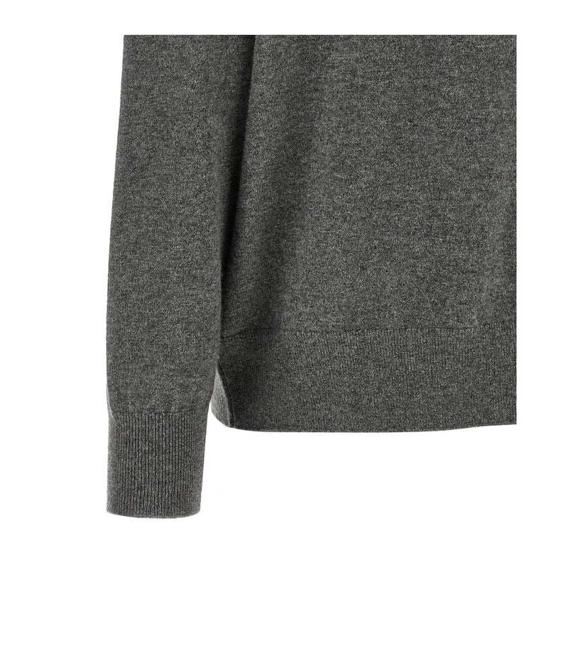 Dries Van Noten Sweater in gray, Cashmere — view 4