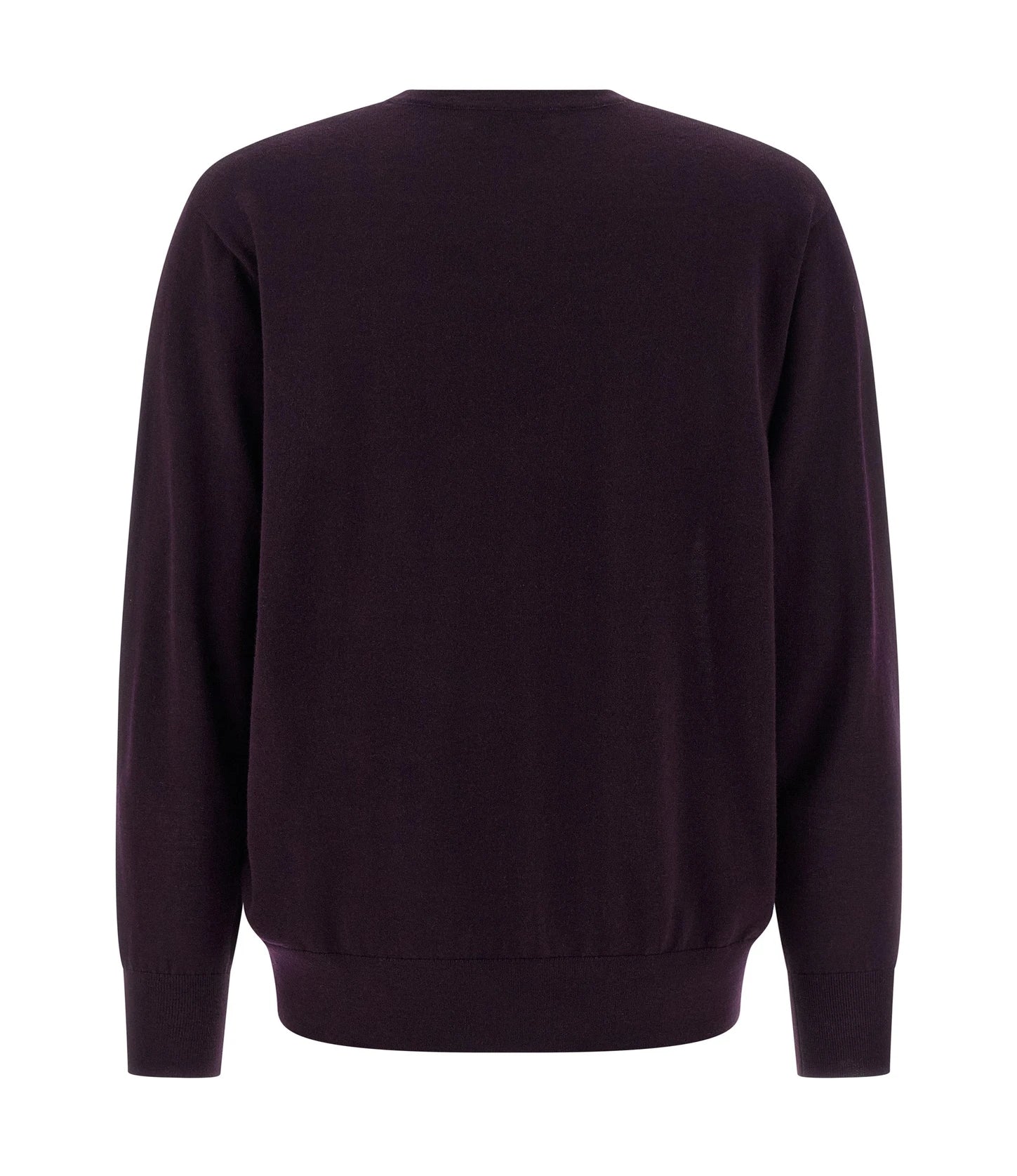 Dries Van Noten Sweater in purple, Merino Wool — view 2