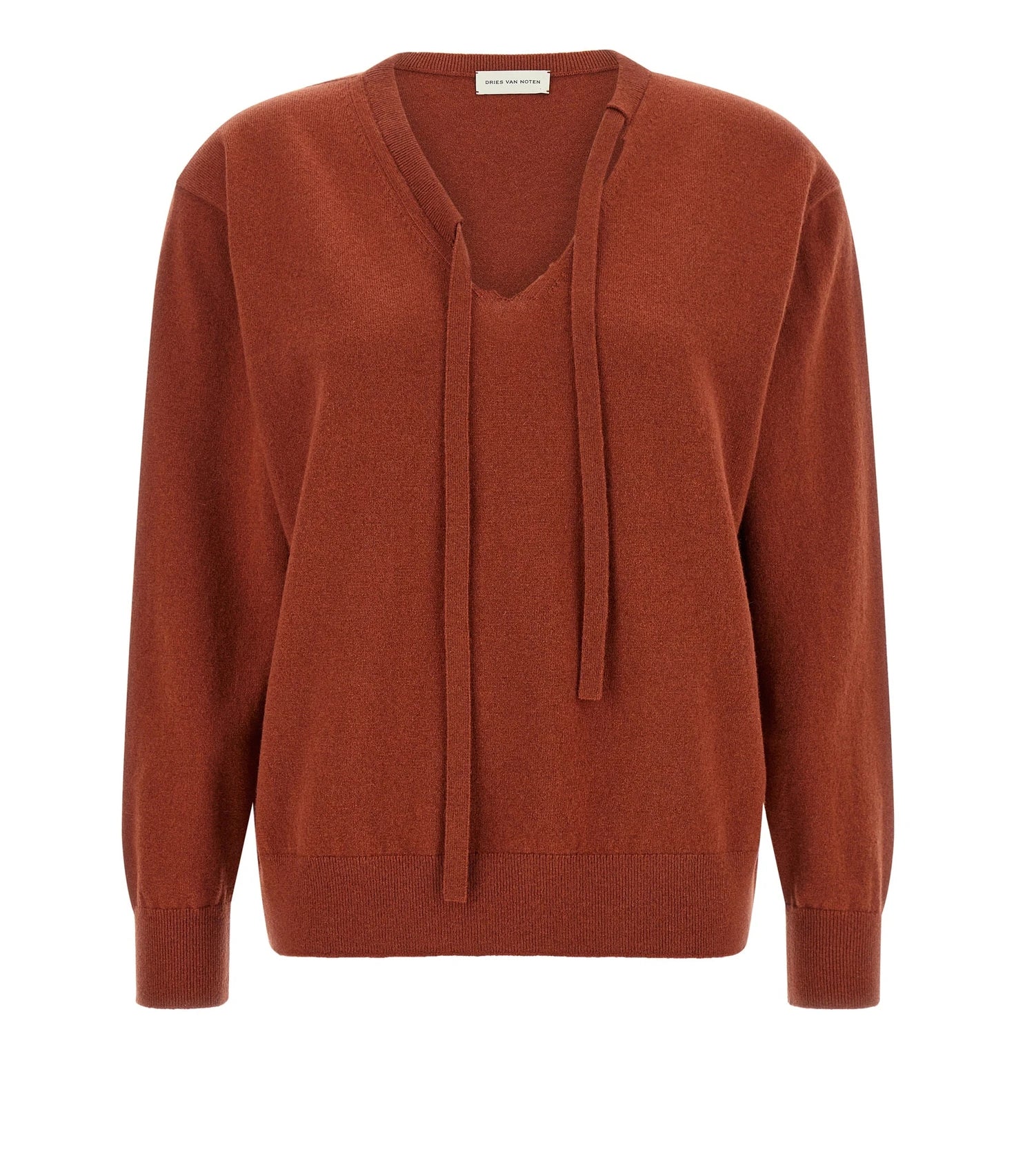 Dries Van Noten Sweater in red, Cashmere