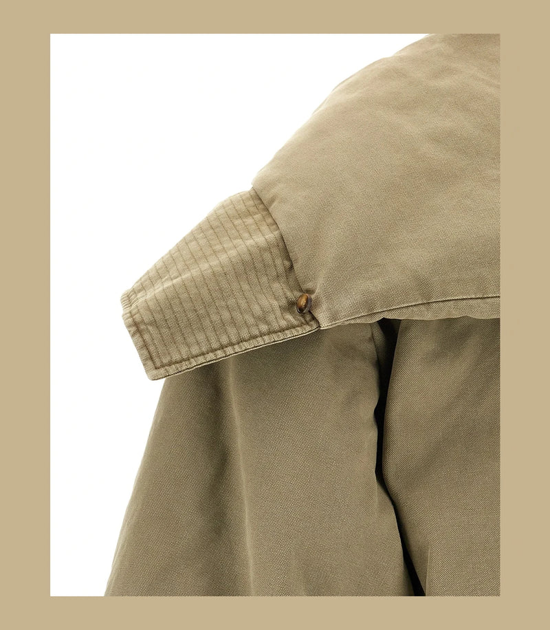 Entire Studios Bomber Jacket in beige, Cotton — view 5
