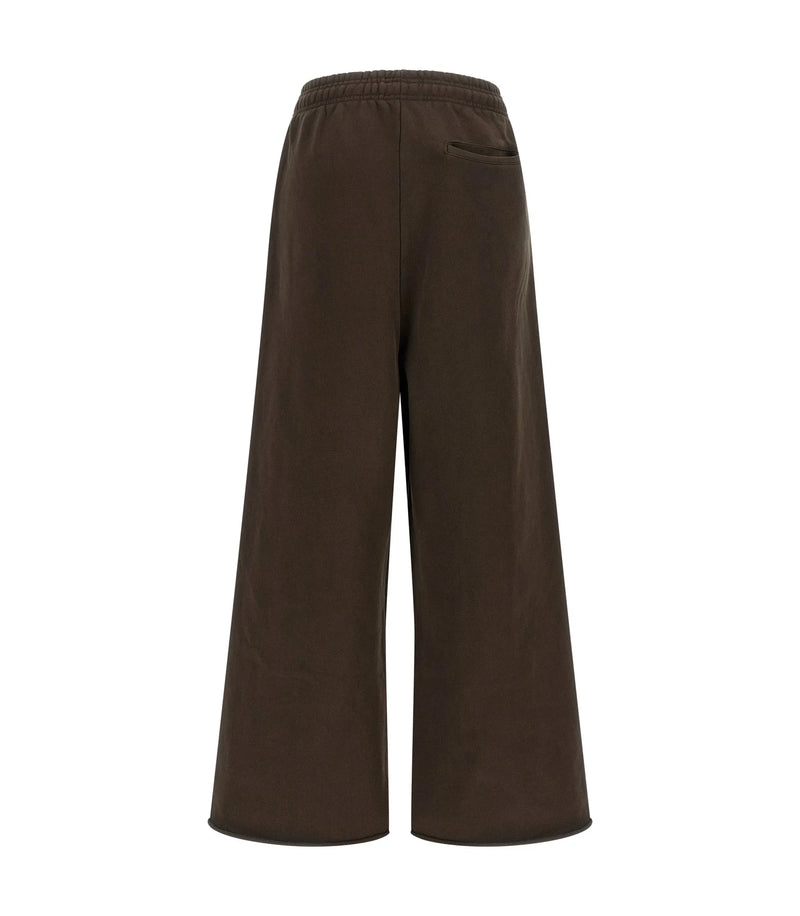Entire Studios Palazzo Pant in brown, Cotton — view 2