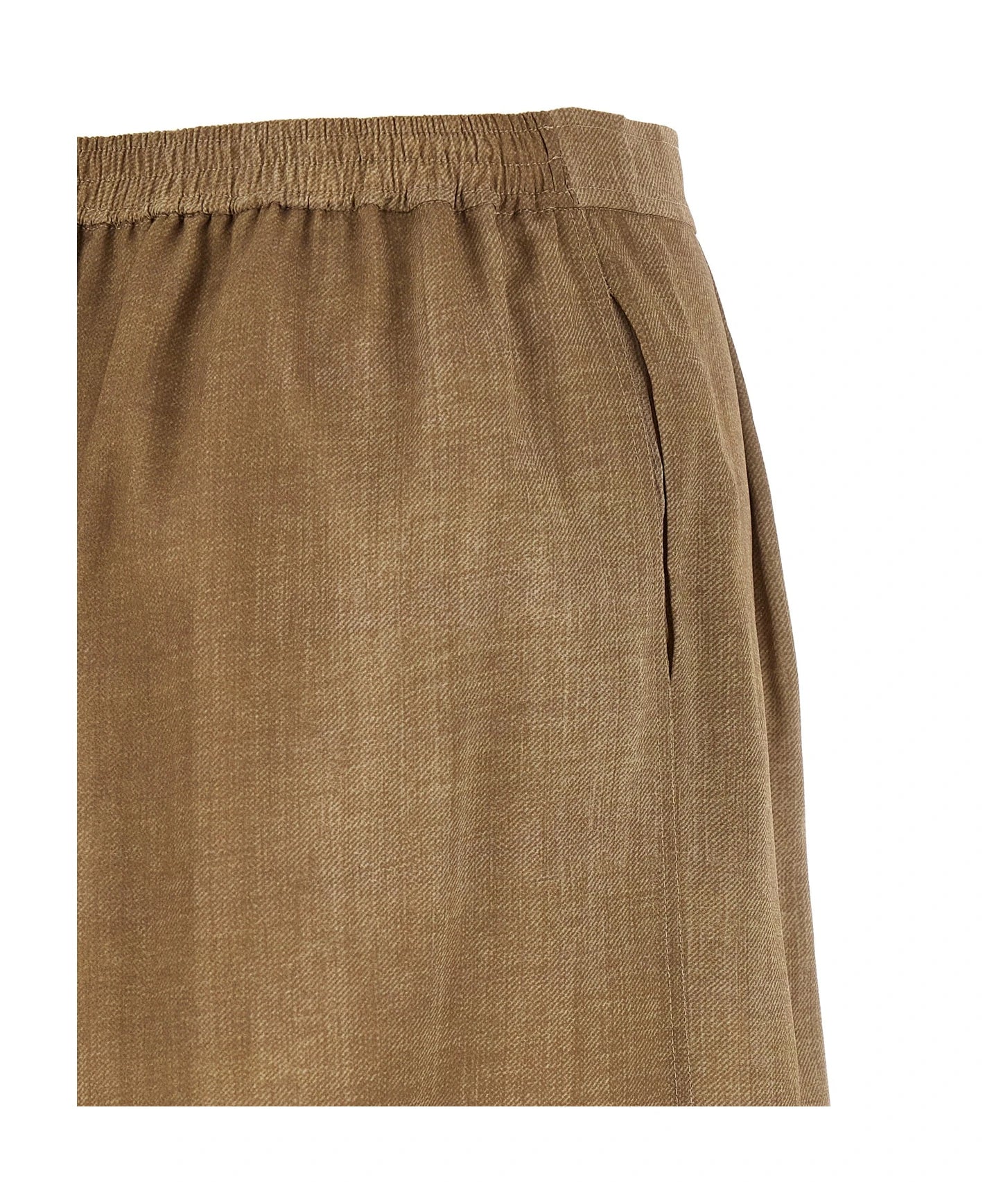 Ermanno Scervino Bermuda in beige, Polyester — view 4