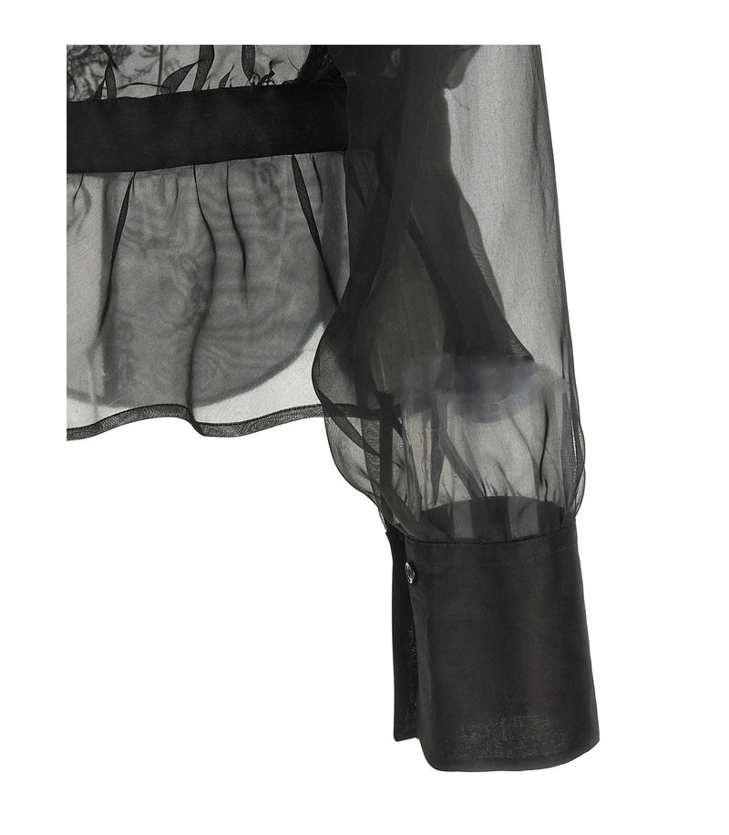 Ermanno Scervino Blouse in black, Silk — view 4