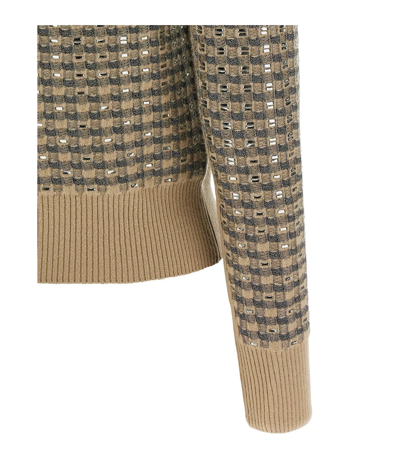 Ermanno Scervino Cardigan in beige — view 4