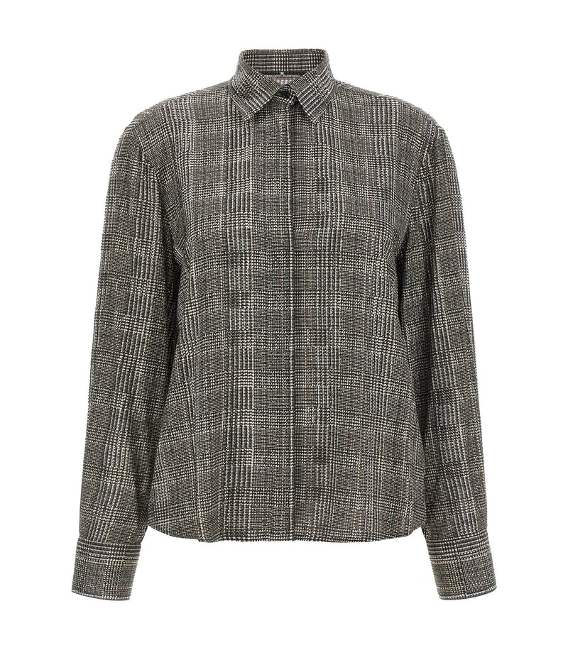 Ermanno Scervino Dress Shirt in gray, Viscose