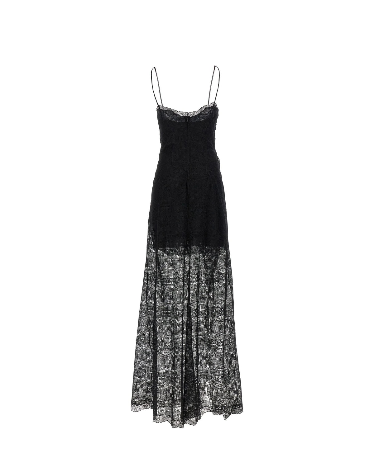 Ermanno Scervino Dresse in black, Polyester — view 2