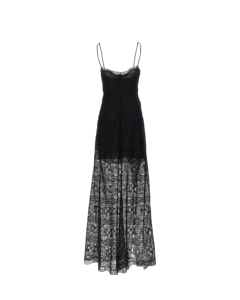 Ermanno Scervino Dresse in black, Polyester — view 2