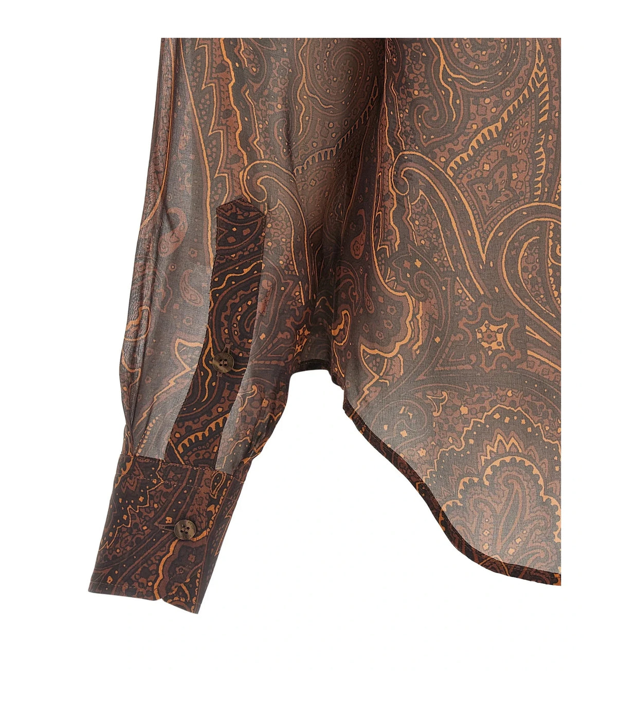 Etro Blouse in brown, Silk — view 4