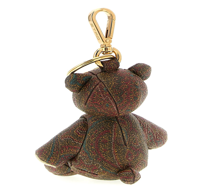 Etro Keychain in brown, Cotton — view 2