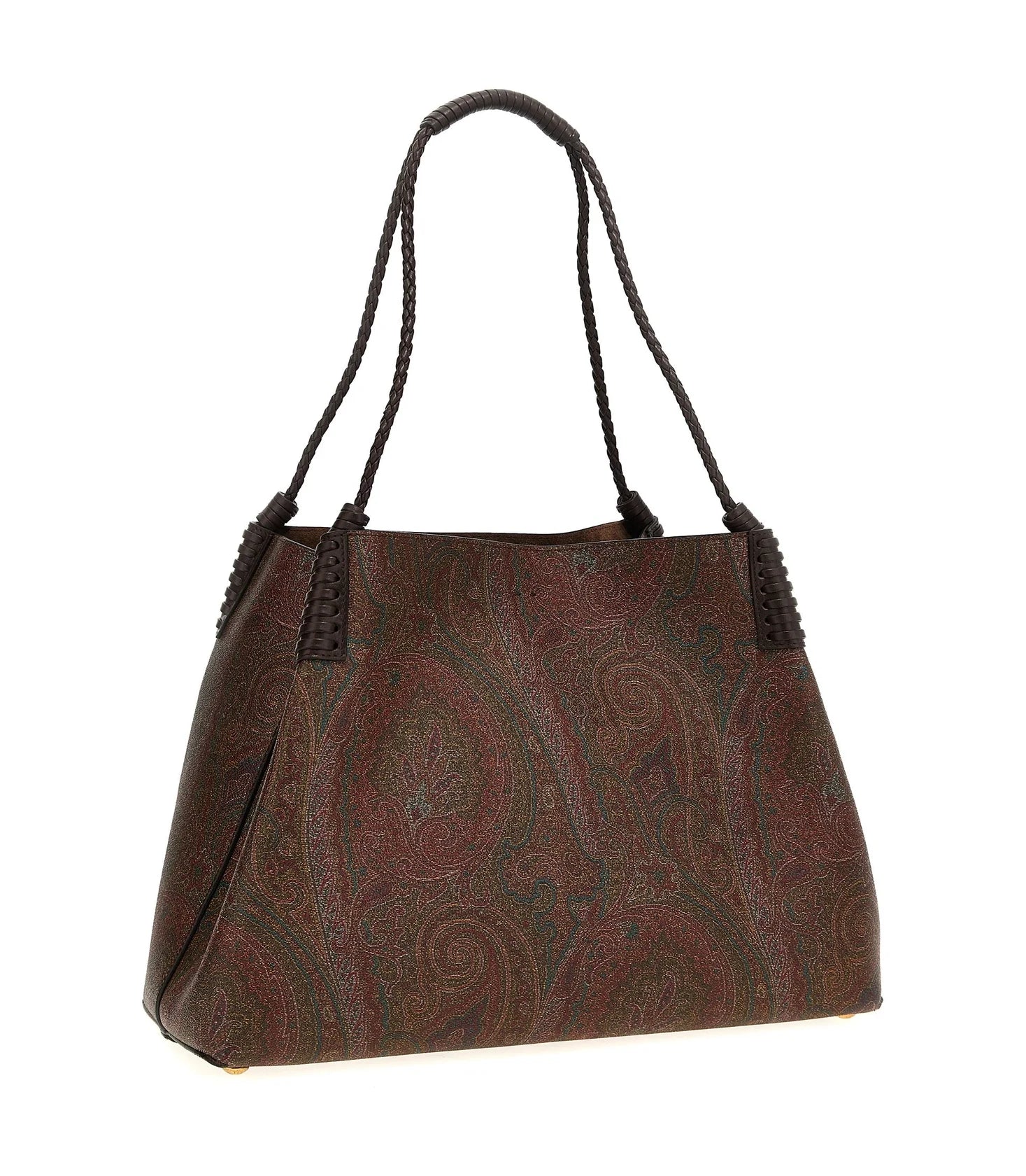 Etro Shoulder Bag in brown, Cotton — view 2