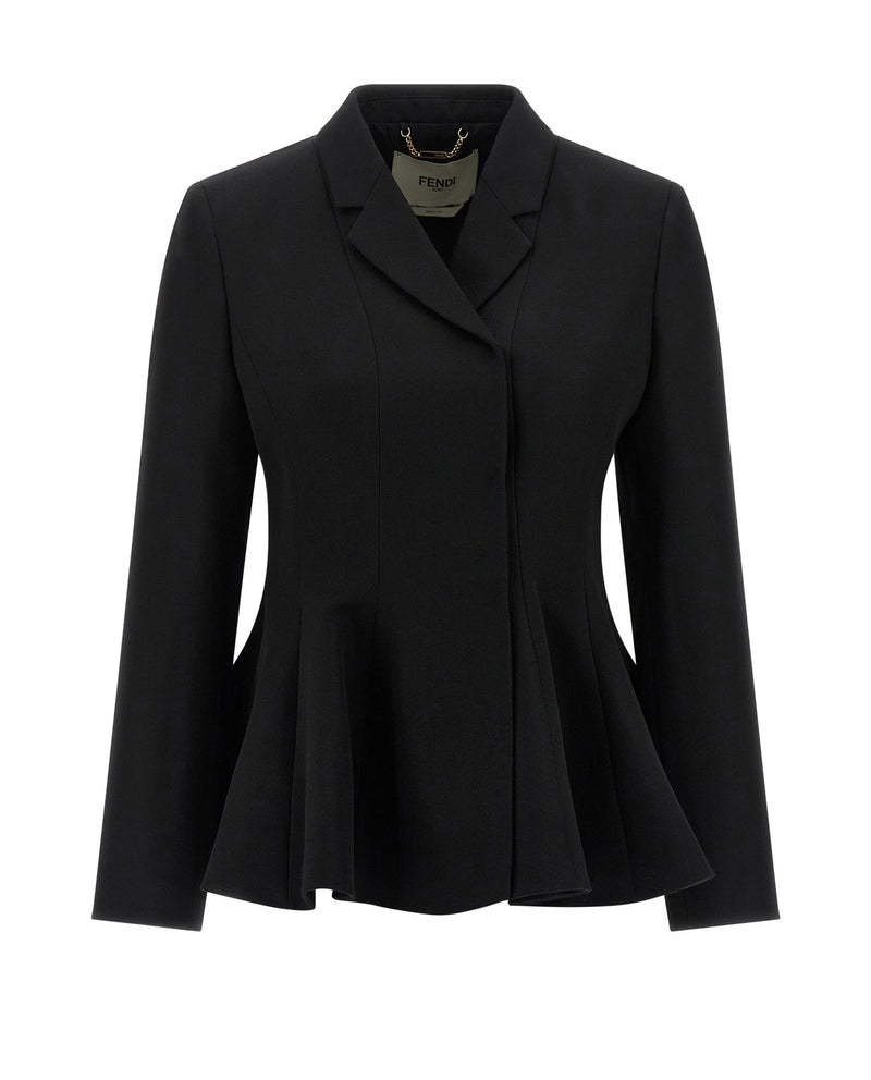 Fendi Blazer in black, Virgin Wool