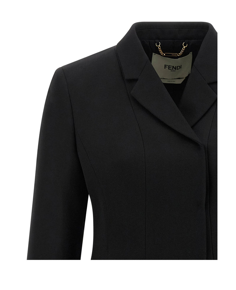 Fendi Blazer in black, Virgin Wool — view 3