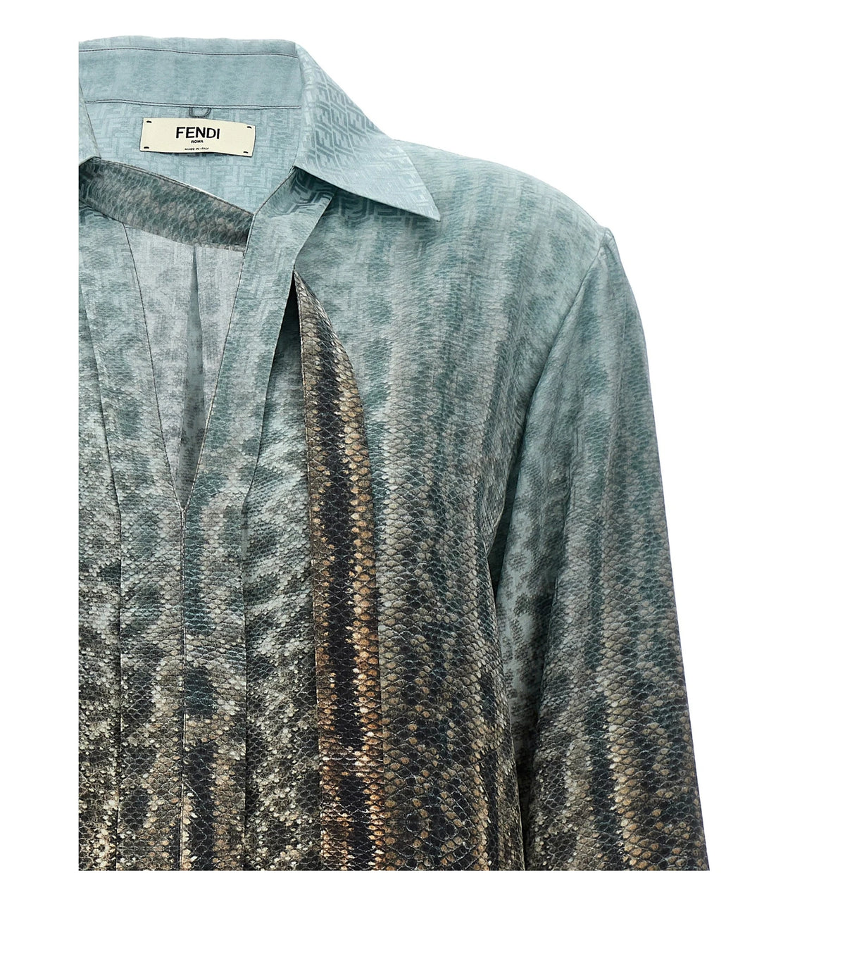 Fendi Blouse in multicolor, Silk — view 3
