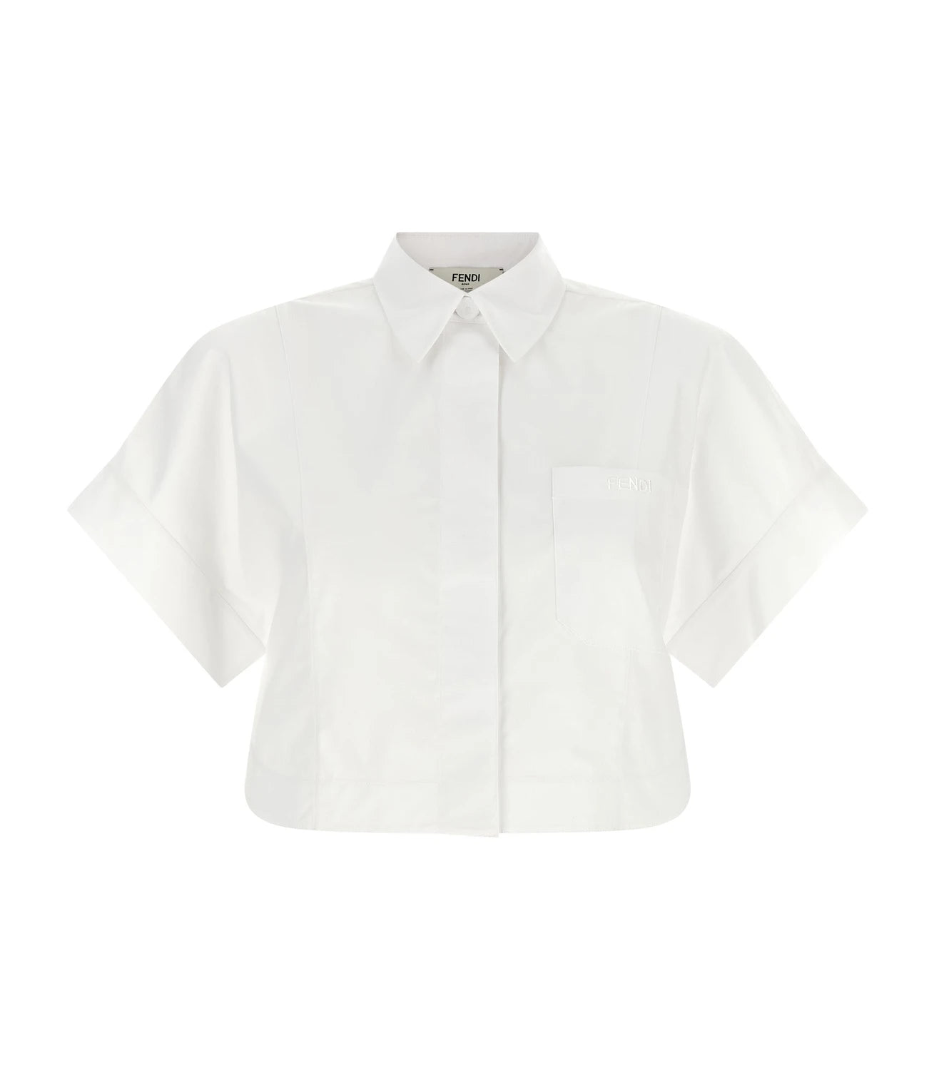 Fendi Blouse in white, Cotton