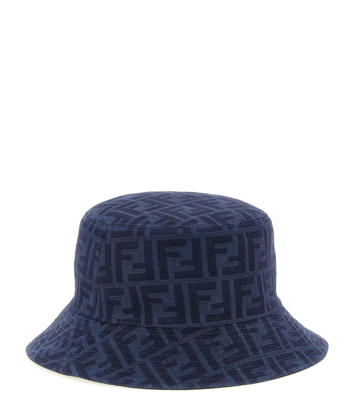Fendi Bucket Hat in blue, Cotton — view 2