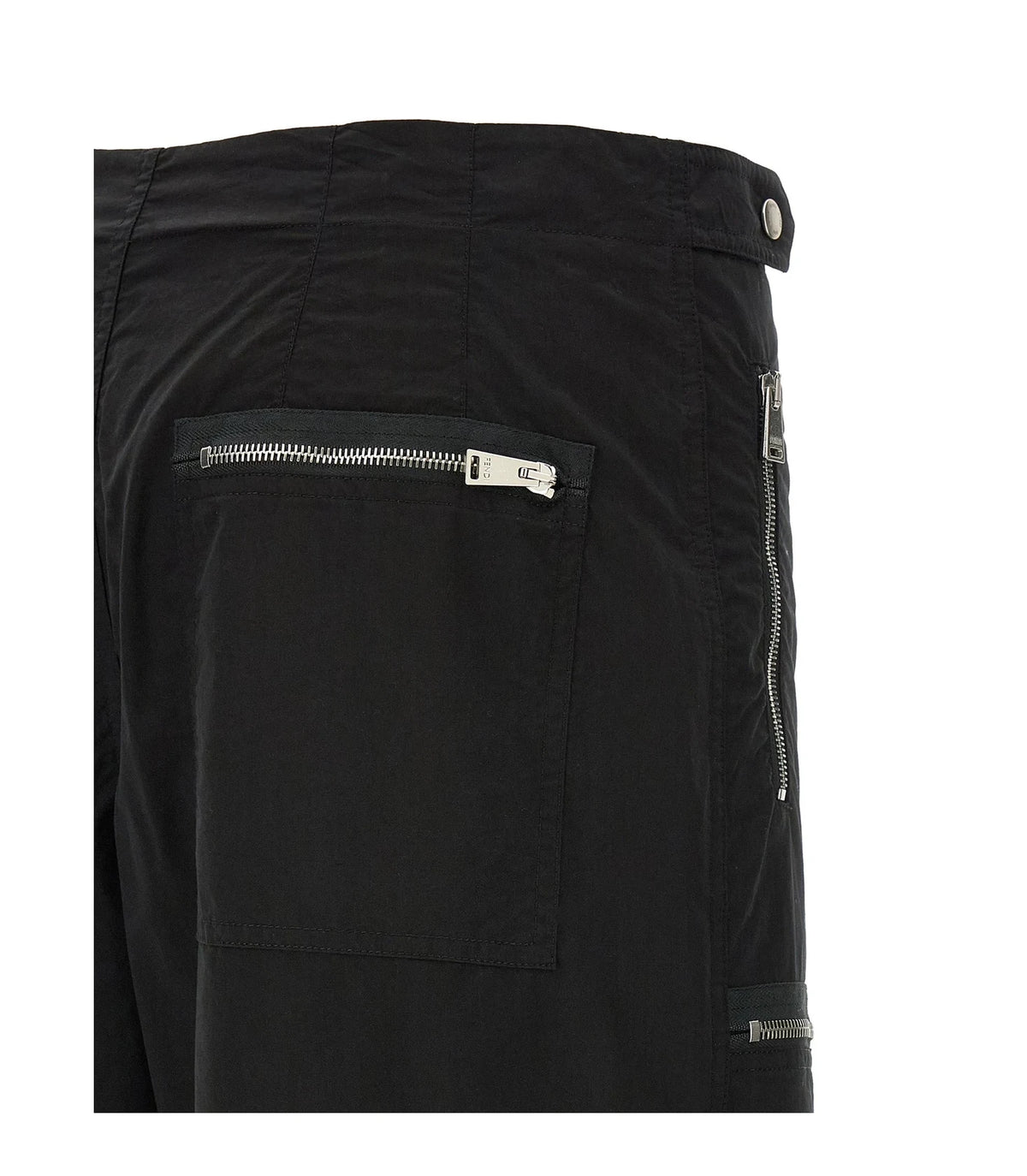 Fendi Cargo Pant in black, Cotton — view 4