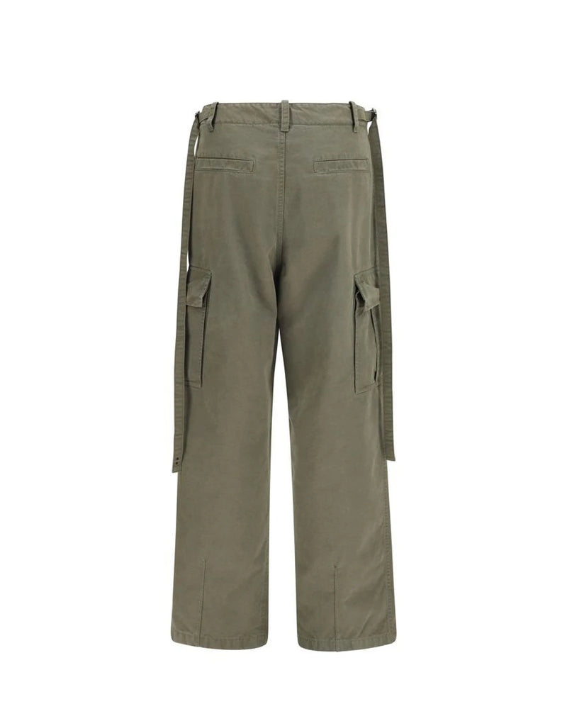 Fendi Cargo Pant in green, Cotton — view 2