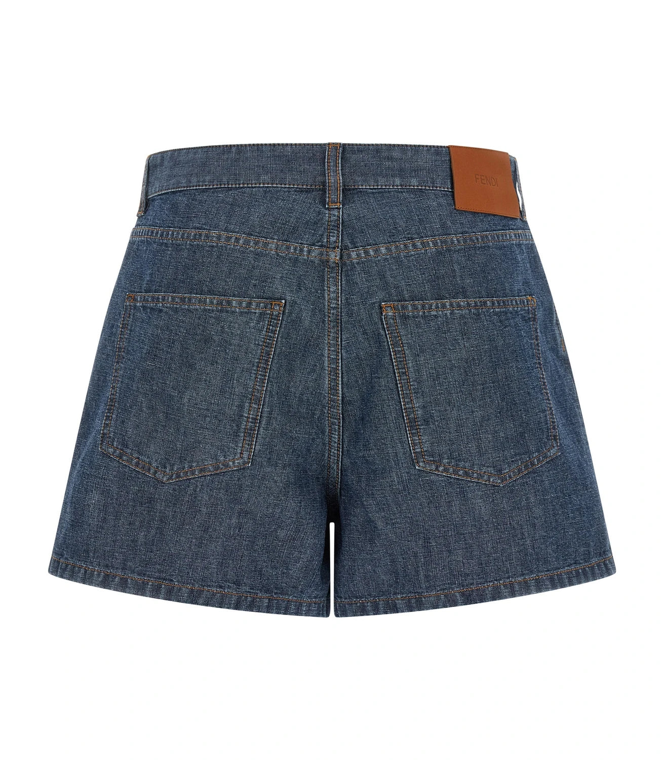 Fendi Denim Short in blue, Cotton — view 2