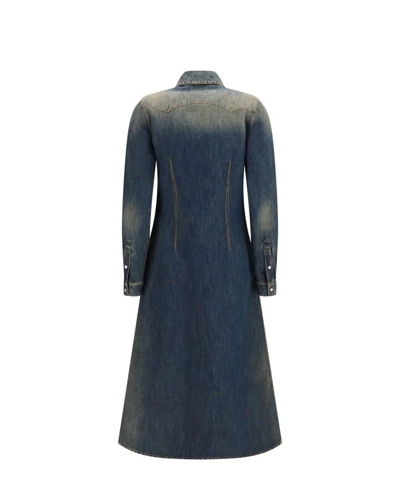 Fendi Dresse in blue, Cotton — view 2